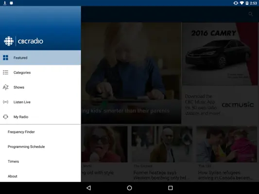 CBC Radio android App screenshot 11