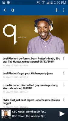 CBC Radio android App screenshot 15